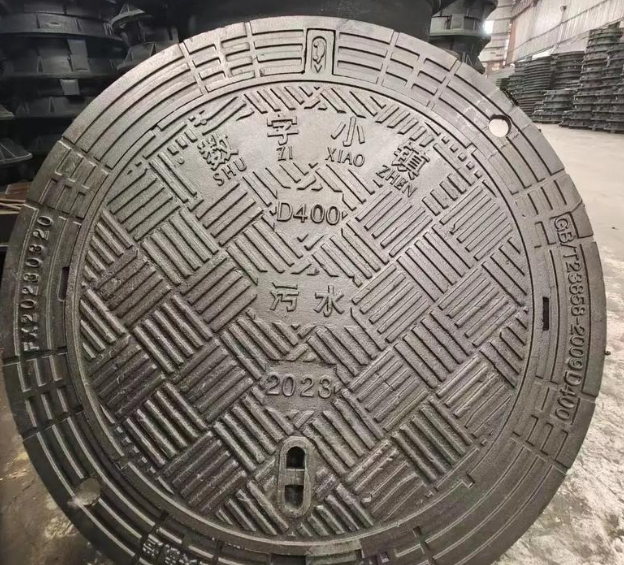 冀州球墨铸铁防沉降井盖展示